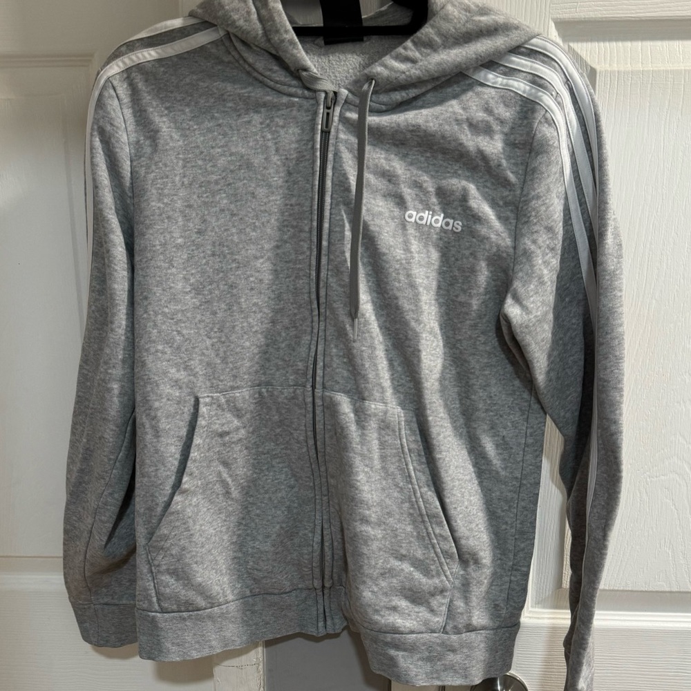 Adidas zip up sweatshirt